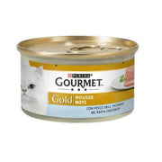 Gourmet Gold Mousse mit Ozean Purina Fisch 85 Gramm