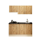 Küche Isernia 160 Eiche mit Geräten