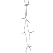 Transparent Drahtlicht 80 LED 5mm Biancaldo CM750 Festnetzversorgung 0,5xH750