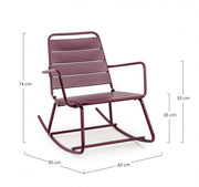 Bordeaux Bordeaux Bizzotto Lillian Chair