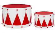Set2 White-Red Drum Daryck