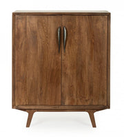 Vintage -Style -Holzschrank 2 Türen CM 90x40x108 cm