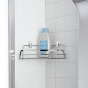 Elegantes und funktionelles Winkelschelf mit verchromtem Stahlregal der Francy -Serie