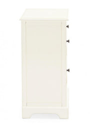 Holzkiste aus Holzschubladen weiße Amabel 40x32x H70 cm