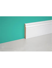Eleganter Barock im Barockstil aus weißem MDF mit einer Größe von 18x100 mm und einer Höhe von 2250 mm, produziert von der renommierten Pircher -Marke.