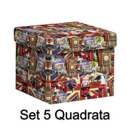 Kartonbox 1-5 London Quadra CM27.7x27,7H19.3