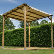 Holzpergola 3 x 3 Meter Delelook