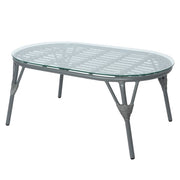 Evora Wohnzimmer 4 Sitze graue Farbe