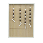 Rechteckiges Holz lignum lignum cm27x2.5H36