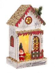 4x House Wood 72444 Weiß C.