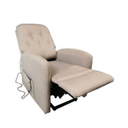 Sessel erhöht Person Katia Beige Fabric 1 Motor