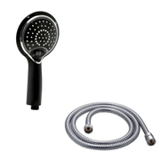 Mattschwarze Handbrause