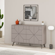 Madia Dune 2 Türen Tortora Farbe 123 cm Effez
