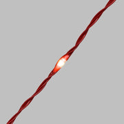 500 mikrolierte Kettenspule 25m Rot Metallkabel