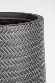 Set2 p.vaso tressage zu hohen anthrazit