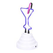 Luce Glass Martini Neon Cmø10h19.5