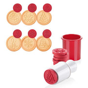 Delicia Biscuits Stempel mit 6 Weihnachtsdekorationen