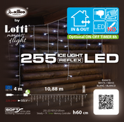 Eislicht mit 255 LED 10,88 m x H60 cm