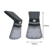 Outdoor Applique LED Projector 2W Solarenergie -Stromversorgung