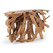 Teakwurzelholzkonsole 120 x 40 x 77 h cm cm