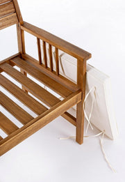 Holz Lounge Set Acacia Noemi mit Kissen