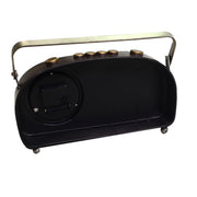 Runde Black Metal Watch CM33X7X22.5