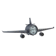 Stahl im industriellen Stil Stahl an der Luftwanduhr CM 143x20x46 cm