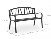 Anthrazit Janelle Bench -