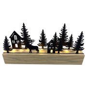 Metallbaum schwarz LED CM20X4H11