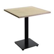 Top -Tisch im natürlichen Außenharz