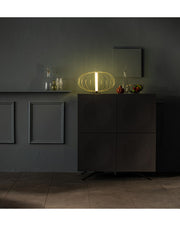 Mizar Sts Gold Metall LED -Tischlampe