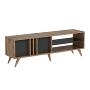 Anthrazit -Walnuss -TV 150x35x48h CM