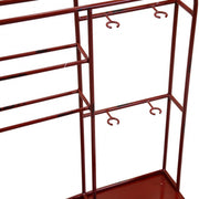 Metallwandhalter 2 Sitzer Red CM59X33XH62.5