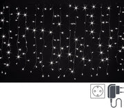 6x 400L Weißer Vorhang 5mm Faden TR 4x1m IP44