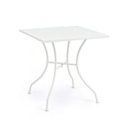 Kelsie White Steel Tabelle 70x70 cm