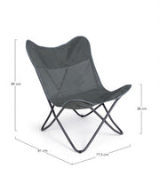 Schmetterlingswald 77,5x81x89h CM Sessel