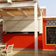 Arella China Canniccio Matting -Zaun in Bambusstöcken 3 x 1