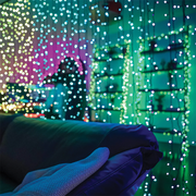 Twinkly Cutain Wall RGB und heiße weiße 210 LEDs
