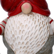 Gnomharz mit roter Laterne CM38X20H40