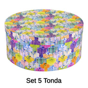 Pappschachtel 1-5 Runde Hemden CMø40.5H17.8