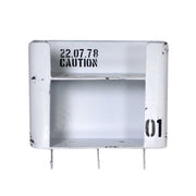 2 -Storey White Bristol Metal Bristol mit 3 -Sender -Hängen von Appendino CM30x10H30