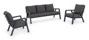 Truman Anthracite Garden Wohnzimmer Set