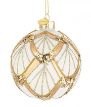 12x Kugel VT Lux Weißgold