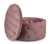 Pouf Cont. P.Scarpe Ernestine dunkle Rose