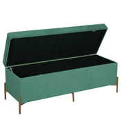Grüne Samtbank Sage CM115x40H45