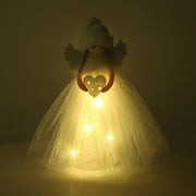 LED -Tipp Stoffpuppe Silber CM6X14H30