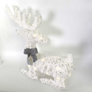 Plastik -Rentiere mit weißer LED CM56X17H49