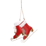 Rote Metallschläger CM14X13H2