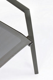 Stuhlmöbel Garten Aluminium Anthrazit Kreuzfahrt