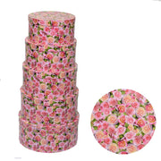 Karton 1-5 Runde Rosen Ø40.5H17.8